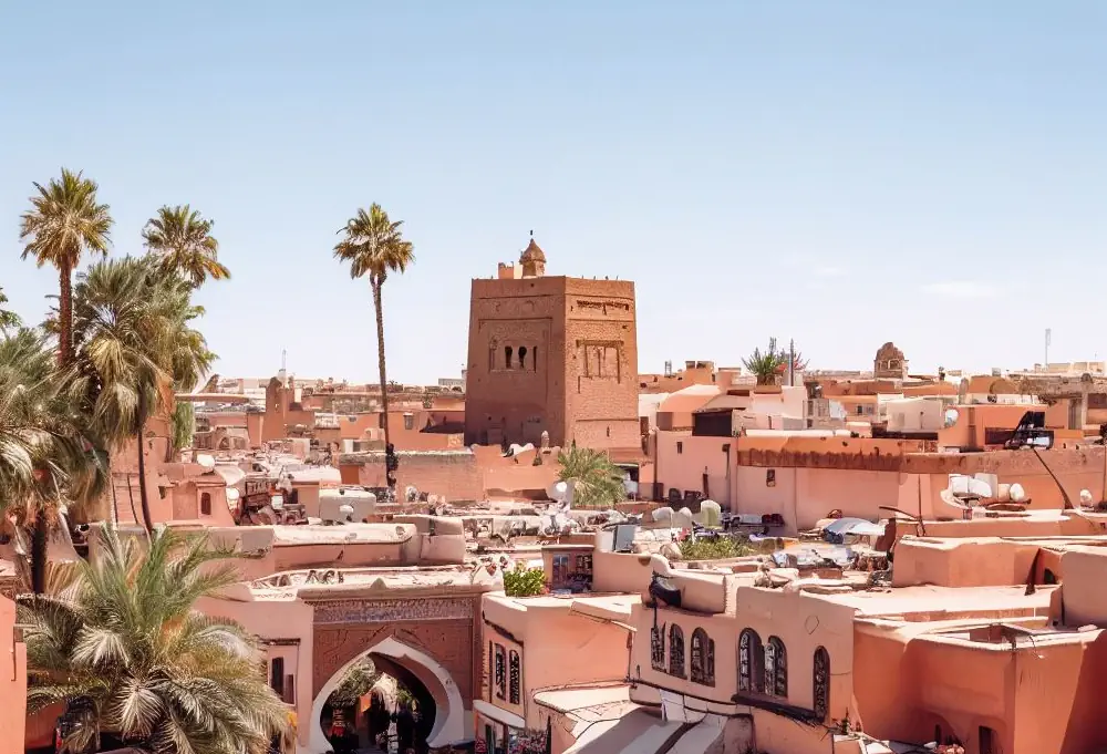 Riad rénové à Marrakech