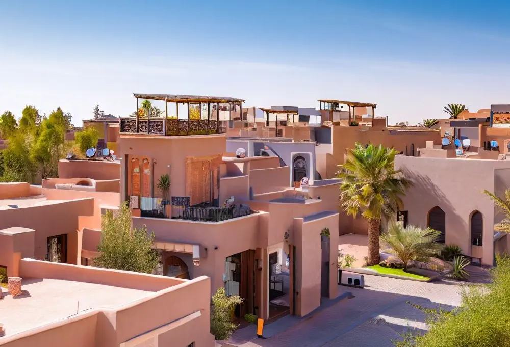 Villa de luxe sur 3 niveaux à louer à Riad Assalam